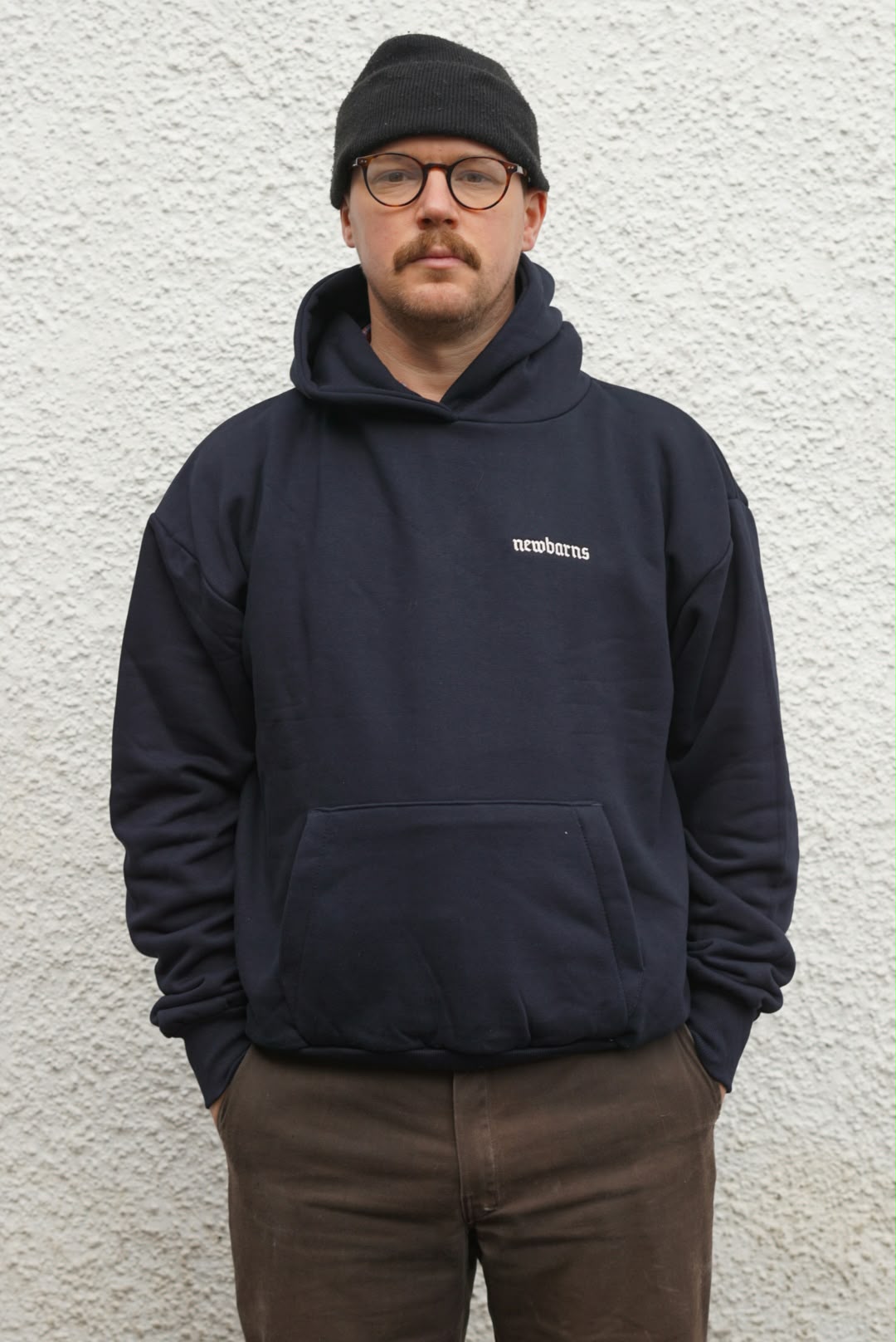Navy Newbarns Hoodie